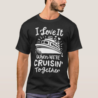 Camiseta Cruise Familiar 2024 Adoro Quando Estamos Cruzando