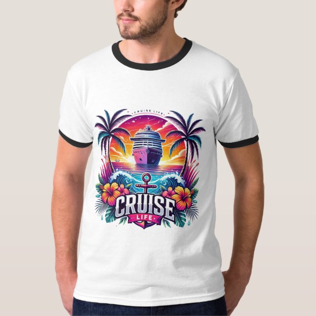 Camiseta Cruise Life (Frente)