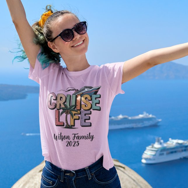 Camiseta Cruise Life Custom - Family Summer Reunion (Criador carregado)