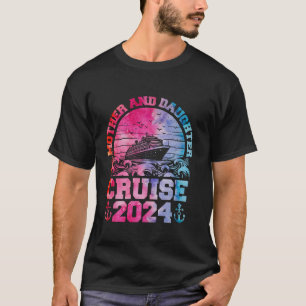 Camiseta Cruise Madri Trip 2024 Filha Engraçada Mãe