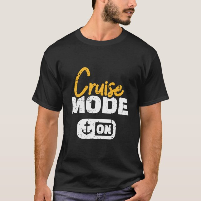 Camiseta Cruise Mode On (Frente)