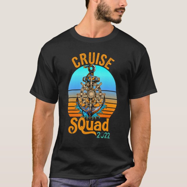 Camiseta Cruise Squad 2022 Família Cruzadora Leopardo de Co (Frente)