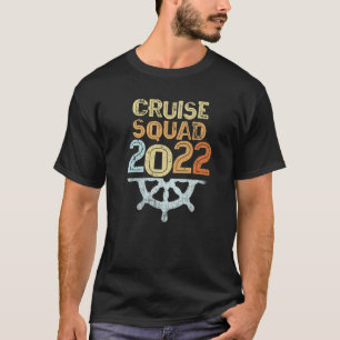 Camiseta CRUISE SQUAD 2022 Férias Marítimas Navio de Quebra