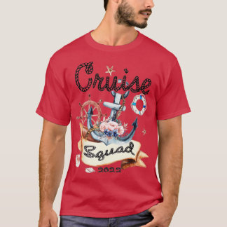 Camiseta Cruise Squad 2022 Funny Family Matching Cruise Vac