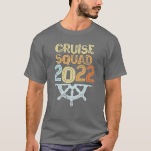 Camiseta CRUISE SQUAD 2022 Sea Vacation Spring Break Ship T