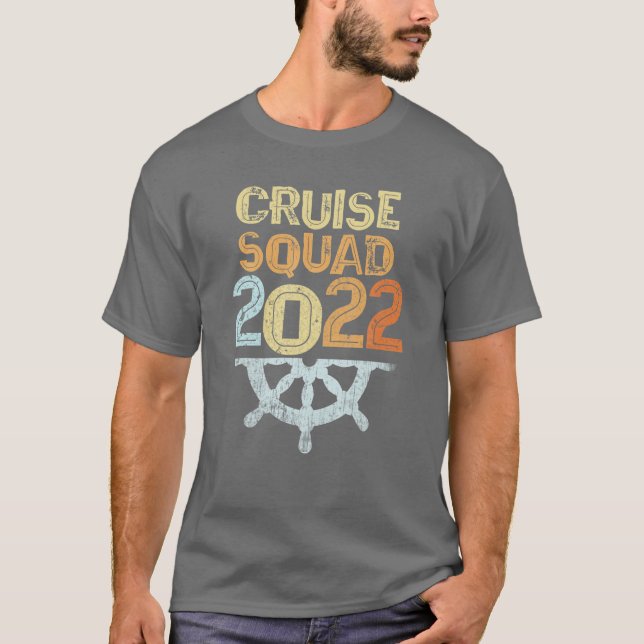 Camiseta CRUISE SQUAD 2022 Sea Vacation Spring Break Ship T (Frente)