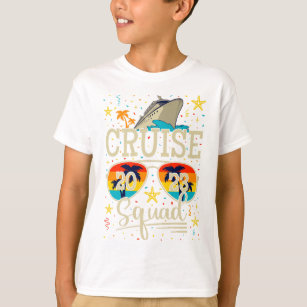 Camiseta Cruise Squad 2023 Cruising Vacation Boy