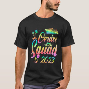 Camiseta Cruise Squad 2023 Summer Vacation Friend Tr