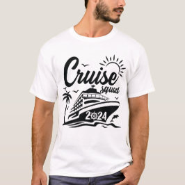 Camiseta Cruise Squad 2024 Family Trip Matching