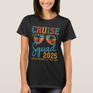 Camiseta Cruise Squad 2025 Family Group Matching Summer Vac