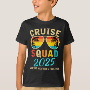 Camiseta Cruise Squad 2025 Family Group Matching Summer Vac