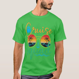 Camiseta Cruise Squad 2025 Family Vacation Beach Matching G