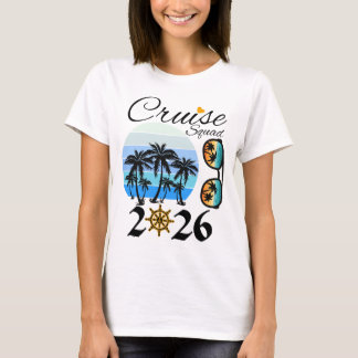 Camiseta Cruise Squad 2026 Family Vacation