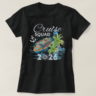 Camiseta Cruise Squad 2026 Family Vacation