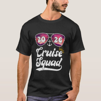 Camiseta Cruise Squad 2026 Trip Vacation Family Matching Gr