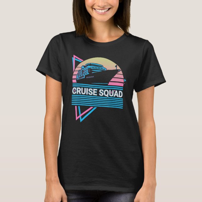 Camiseta Cruise Squad Cruising Retro (Frente)