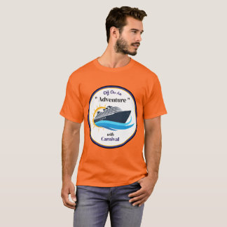 Camiseta Cruise T.Shirt para cruzeiro Carnaval Adventure