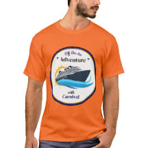 Cruise T.Shirt para cruzeiro Carnaval Adventure