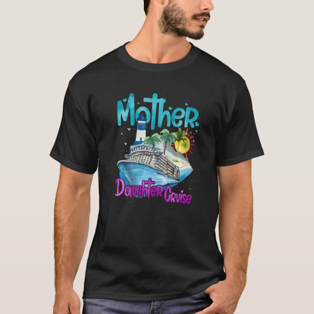 Camiseta Cruise Trip Madri Cruise Navio De Cruzeiro Que Via (Frente)