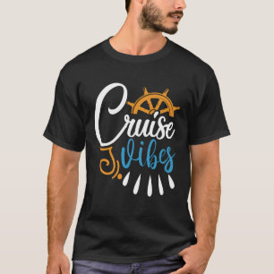 Camiseta Cruise Vibes Anchor Boat Nautic