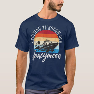 Camiseta Cruisin Através Do Nosso Alcance De Noiva Da Lua D