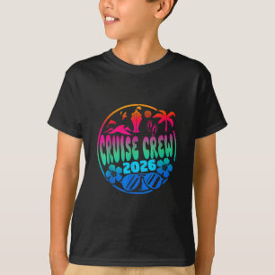 Camiseta Cruisin Crew 2026 Cruzeiro Família Amigos Férias M