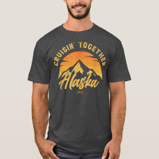 Camiseta Cruisin' Juntos Alaska 2022 Coordenando Família