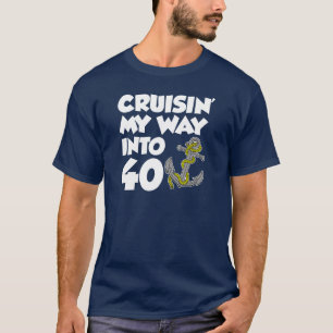 Camiseta Cruisin minha maneira em 40 (na OBSCURIDADE)
