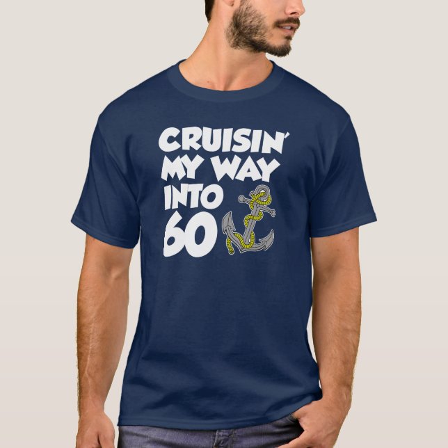Camiseta Cruisin minha maneira em 60 (na OBSCURIDADE) (Frente)