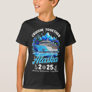 Camiseta Cruisin' Together Alasca 2025 Cruzeiro Alasca Famí