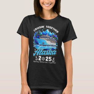 Camiseta Cruisin' Together Alasca 2025 Cruzeiro Alasca Famí