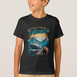 Camiseta Cruisin Together Alasca Família Amigos Corresponde