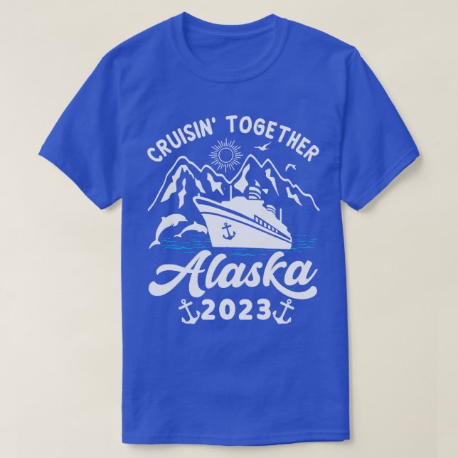 Camiseta Cruisin Together Alaska 2023 12 (Frente do Design)