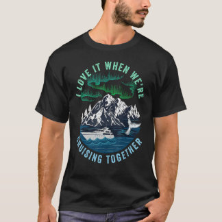 Camiseta Cruisin' Together Alaska Family Cruise North Light