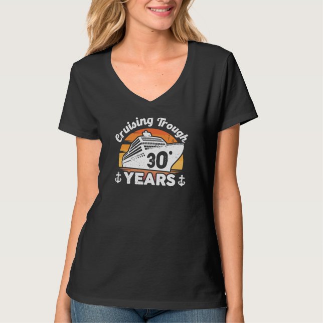 Camiseta Cruising Trough 30 Years Anniversary (Frente)