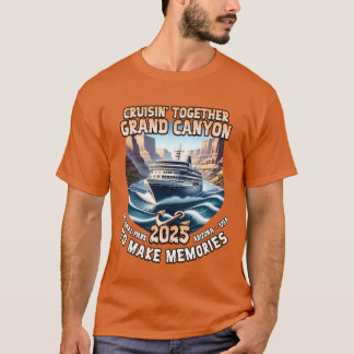 Camiseta Cruisinogether cruzeiro grand canyon 2025 Arizona