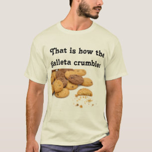Camiseta Crumble Spanglish do biscoito