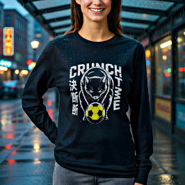 Camiseta Crunch Time Cat Game Day & Streetwear Essential