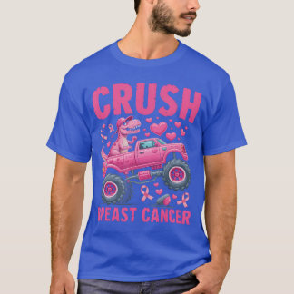 Camiseta Crush Breast Cancer Awareness Monsterruckoddler Bo