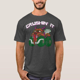 Camiseta Crushin' Goblin Monster Vintage Retro250