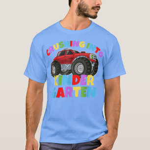 Camiseta Crushing Into Kindergarten Monster Truck Back To S