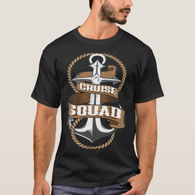 Camiseta Crusie Squad Sailing Graphic (Frente)