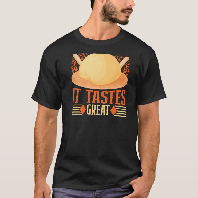 Camiseta Crust Me It Test Excelente Backprint Bread Baking (Frente)