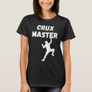 Camiseta Crux Master  Climber Speed Climber Rappelling Rock