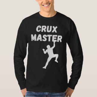 Camiseta Crux Master  Climber Speed Climber Rappelling Rock