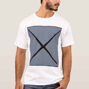 Camiseta Cruz Abstrato minimalista