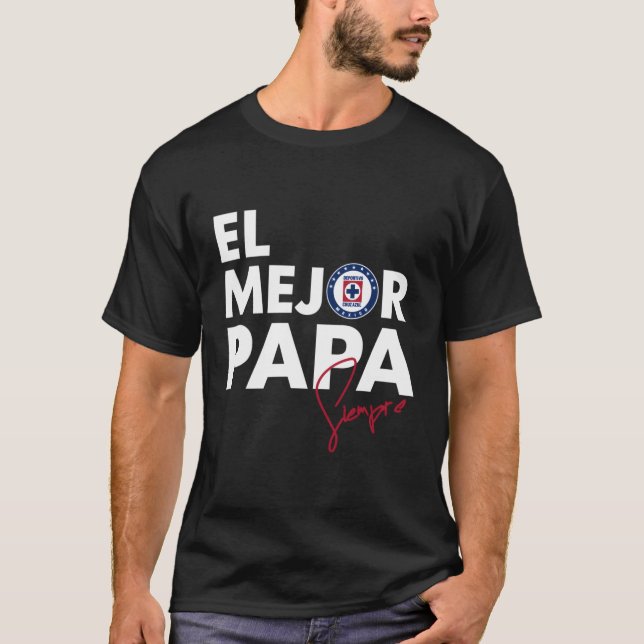 Camiseta Cruz Azul Esportiva Coleção De Tios Deste Pai (Frente)