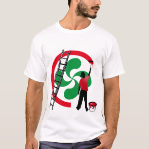 Camiseta cruz basca t-shirt