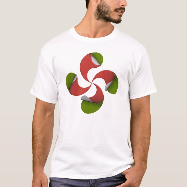 Camiseta cruz basca t-shirt (Frente)
