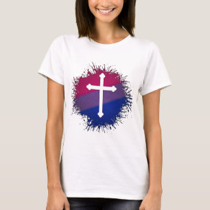 Camiseta Cruz bissexual